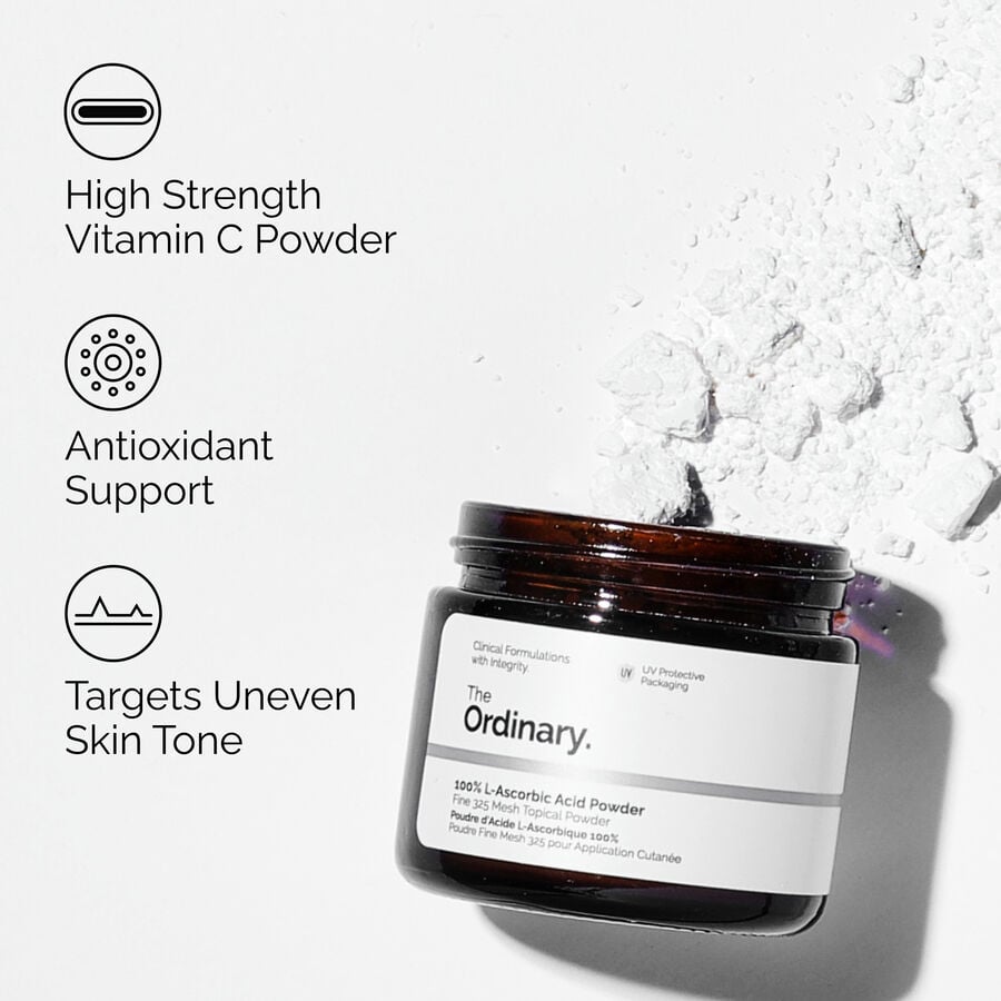 Claims Call Out of 100% L-Ascorbic Acid Powder