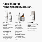 Regimen Infographic of 100% Organic Cold-Pressed Moroccan Argan Oil