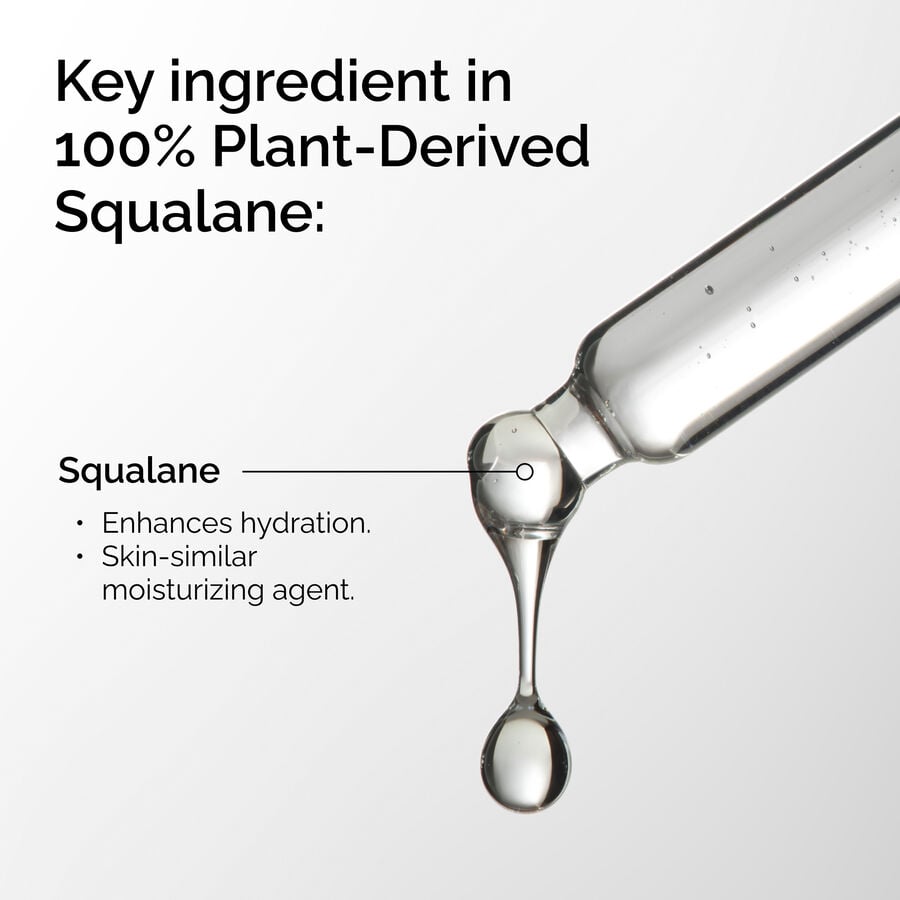 Key ingredients of 100% Plant-Derived Squalane