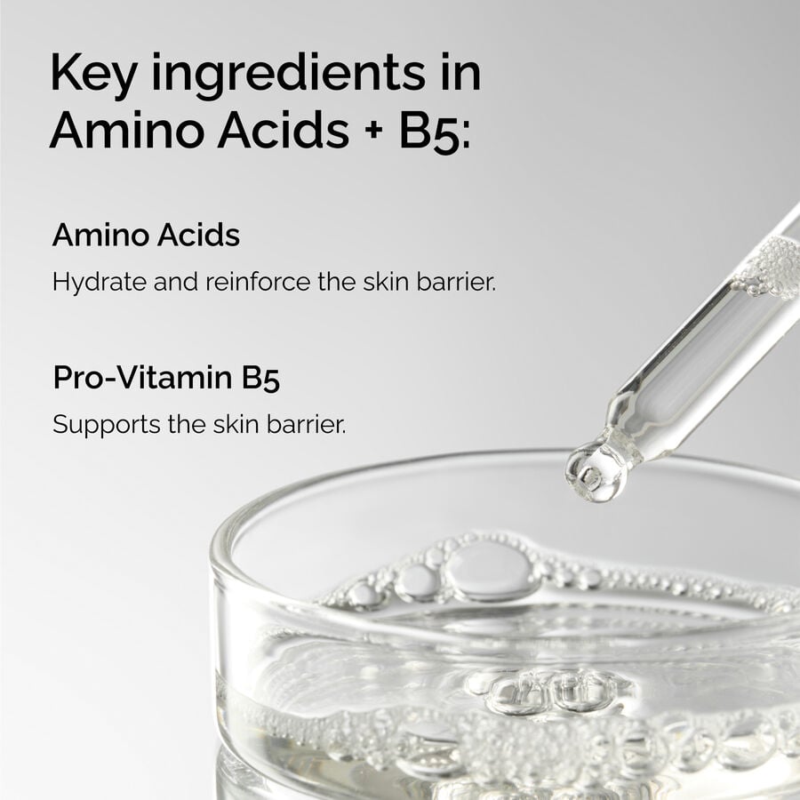 Ingredients of Amino Acids + B5