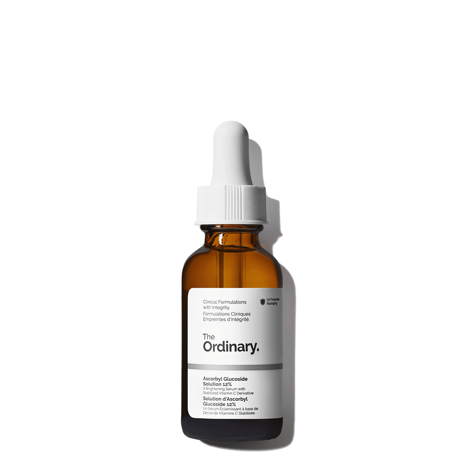 Ascorbyl Glucoside Solution 12% vitamin C serum for brightening, uneven skin tone, and anti-aging
