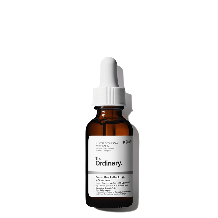 Granactive Retinoid 5% in Squalane anti-aging vitamin A serum