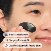 Model application of Salicylic Acid 2% Masque